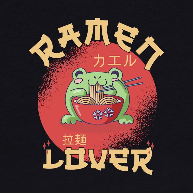 CUTE FROG BABY RAMEN LOVER by G33KT33S